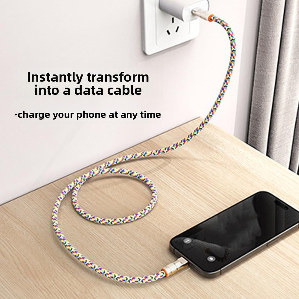 Type C Data Cable Fast Charging Phone Strap PD66W Phone Hanging Rope  Travel