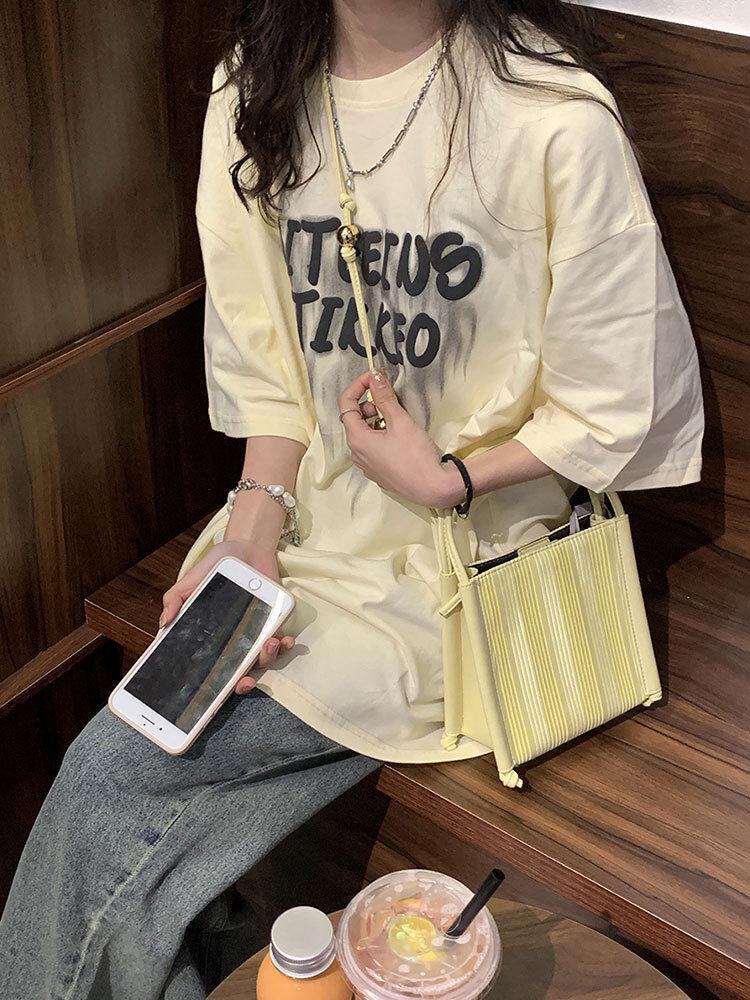 Trendy American Plus Size Women's Loose Fit Cotton T-shirt - Casual Short Sleeve for Couples
