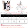 Halloween Dog Clothes Cute Christ Nun Cosplay Pets Costume For Small Large Dogs Cross Print Makeup Chihuahua Outfits Cats Gift