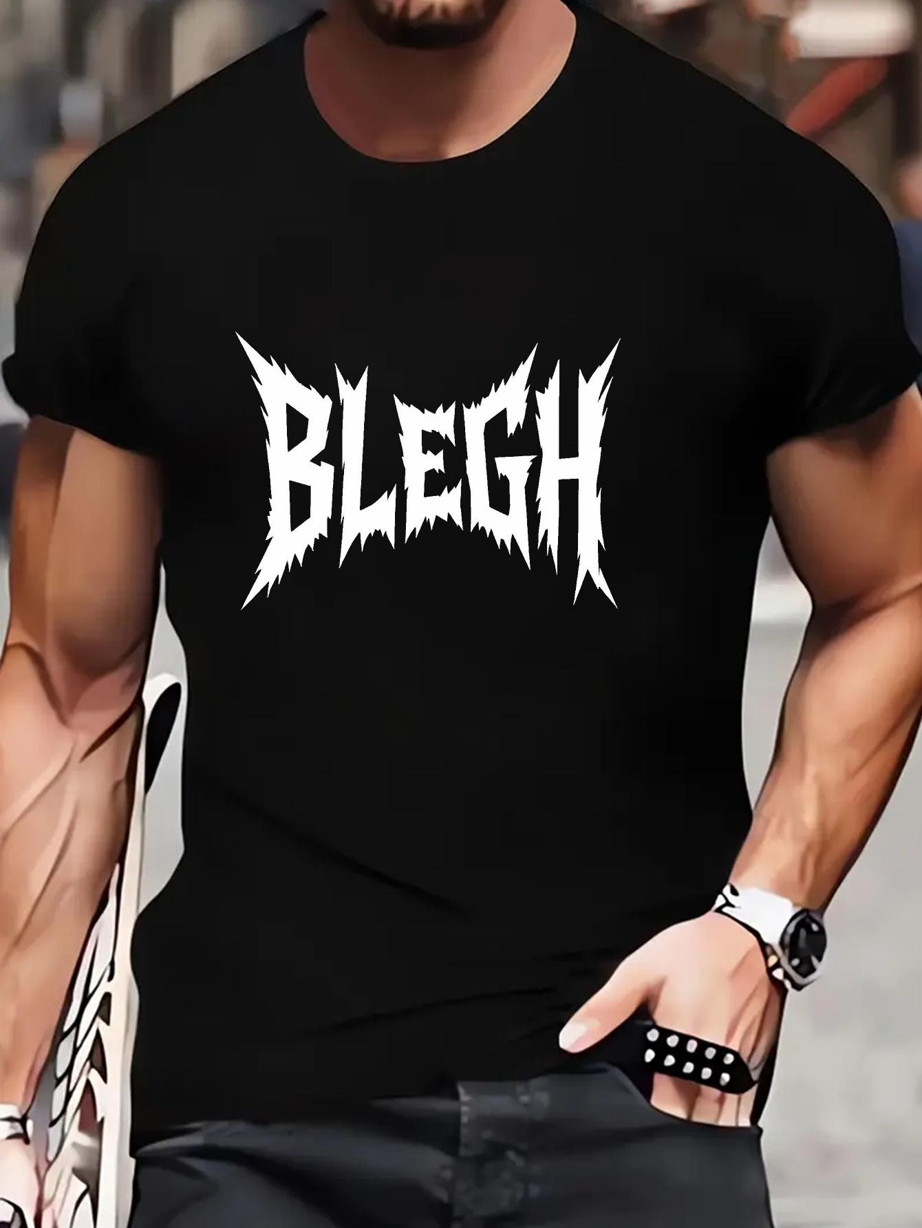 Blegh  Graphic T-shirt - Cotton Blend XXL