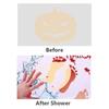 Color-Changing Bath Mat Halloween Mat Red Horrible Floor Carpet Home Bathroom Horror Blood Footprints Anti-Slip 40*70CM Carpet