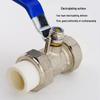 Beixun PPR Brass Nickel-Plated Ball Valve
