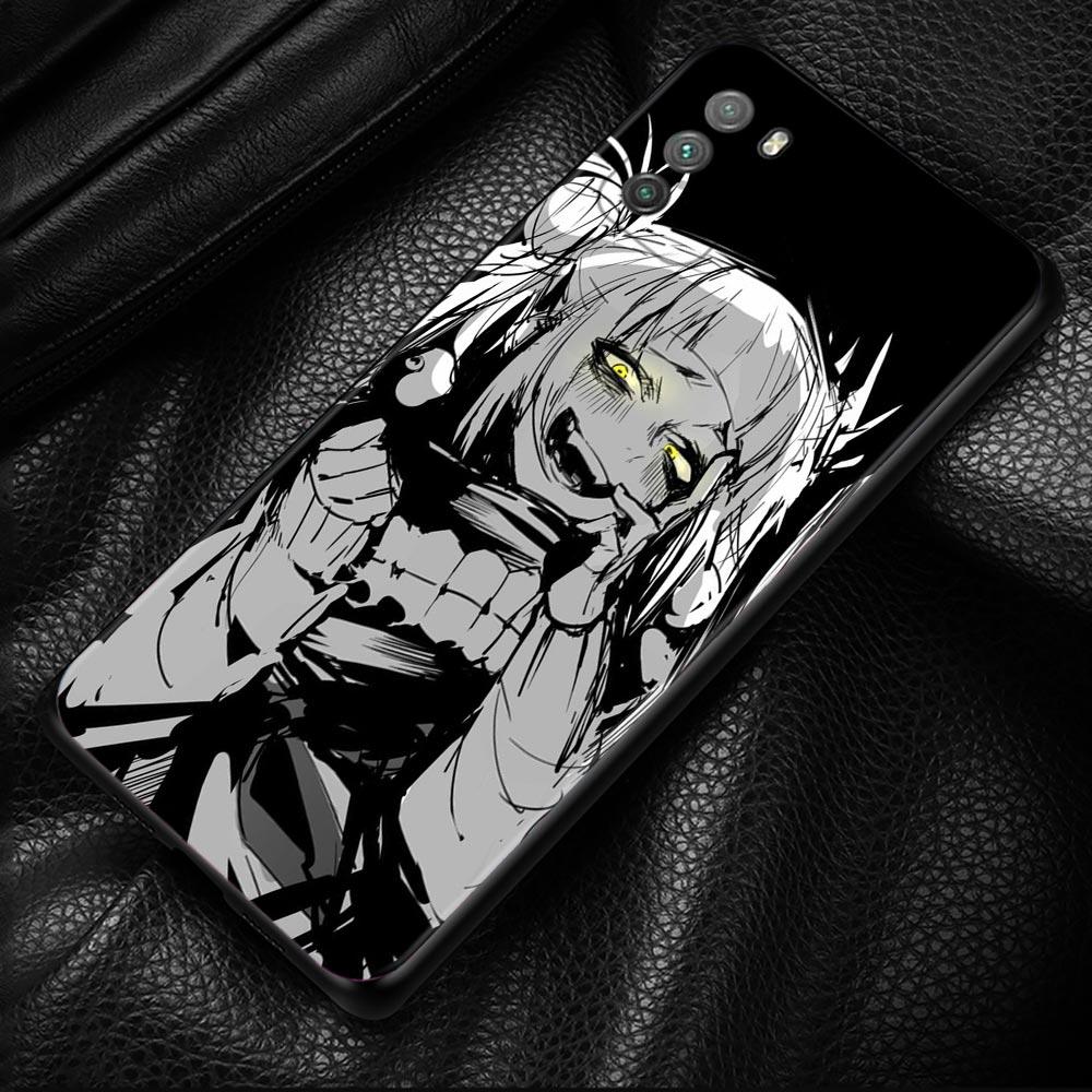 Anime Cartoon Girl TOGA Himiko For Xiaomi Poco X3 NFC M3 M4 Pro 5G Case for Mi 12 Pro 12X 11 10T Note 10 A2 Lite 5G 9 SE 9T