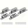 25-Piece Ball Door Locks Spring Locks for Furniture Cabinet Doors Adjustable Tension Latch Door Latch