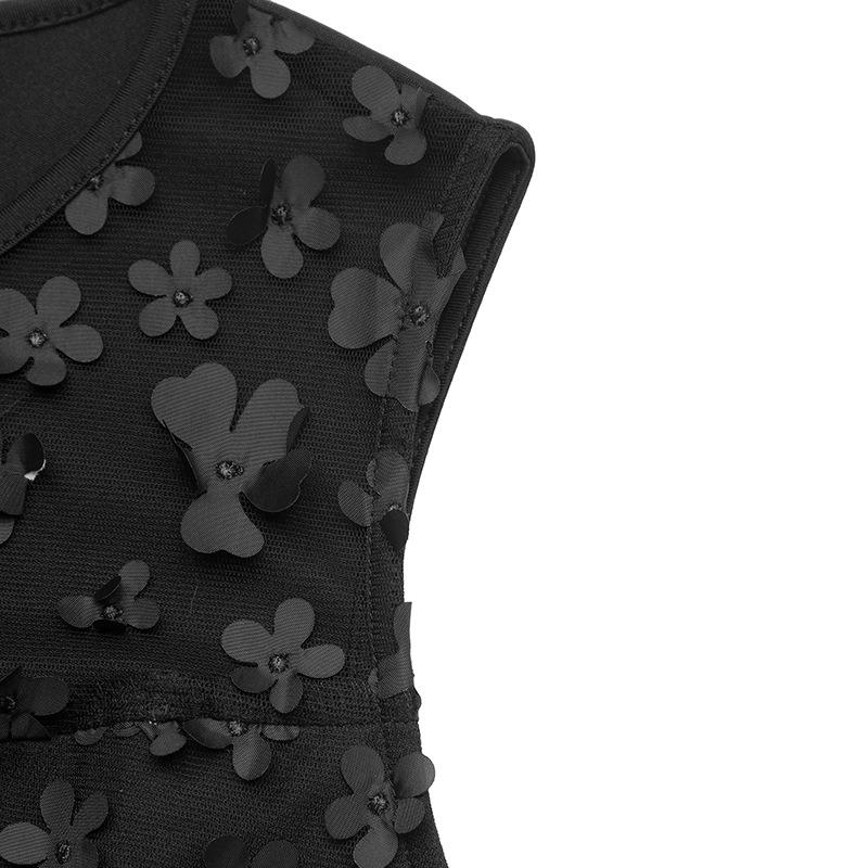 YYFS Damenmode Casual Sommer Frühling Einfarbig Druck Ärmellos O-Ausschnitt Hohe Taille Hosen Overalls & Strampler