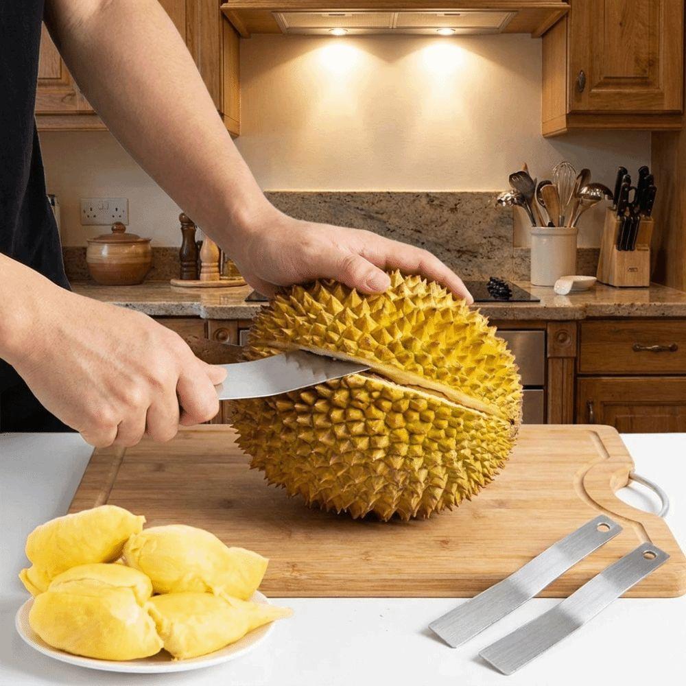 Arc Shaped Durian Shell Opener Stainless Steel Oyster Sheller Fruit Splitter  Fruit Shop