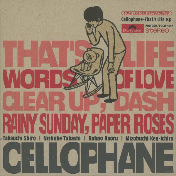 

CD CELLOPHANE - That s Life E.P. POCH1697PROMO Polydor 1998 Japan ObiRock Used