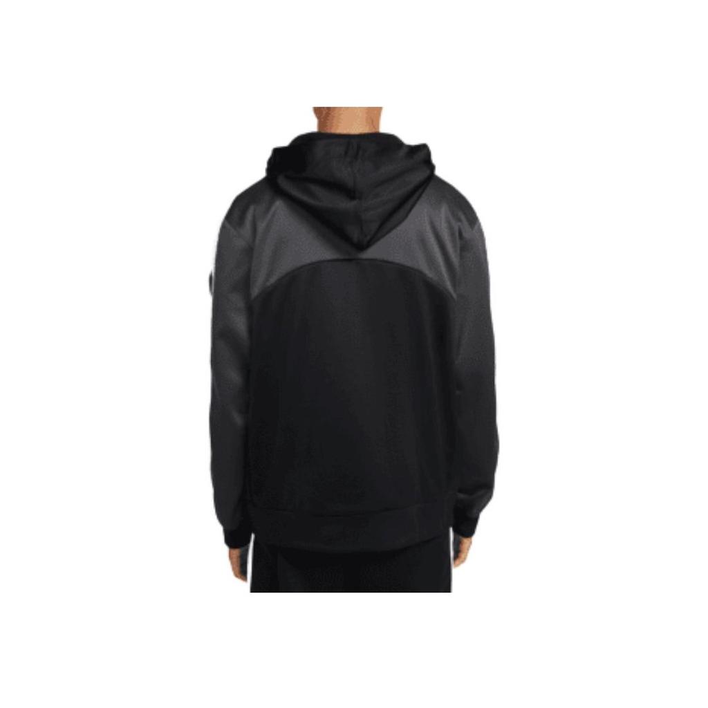 Nike Logo Print Pullover Hoodie With Long Sleeves Men Hoodie Black DQ5837-010