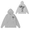 Mens Oversized Hooded Sweatshirt Winter Thick Cotton Streetwear Letter Print Unisex Couple Hoodie