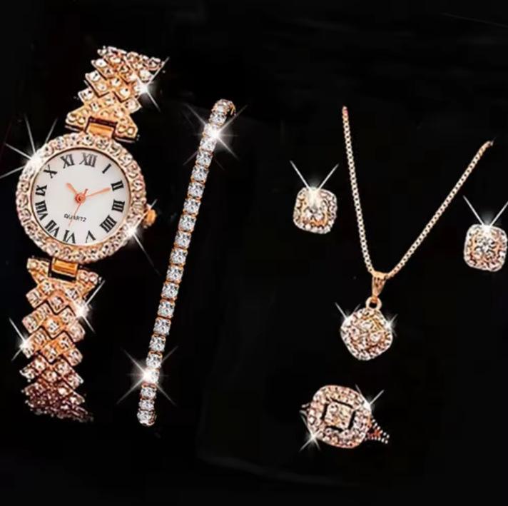 New Light Luxury Steel Belt Women'S Watch, Female Student Fashionable Simple Square Quartz Watch