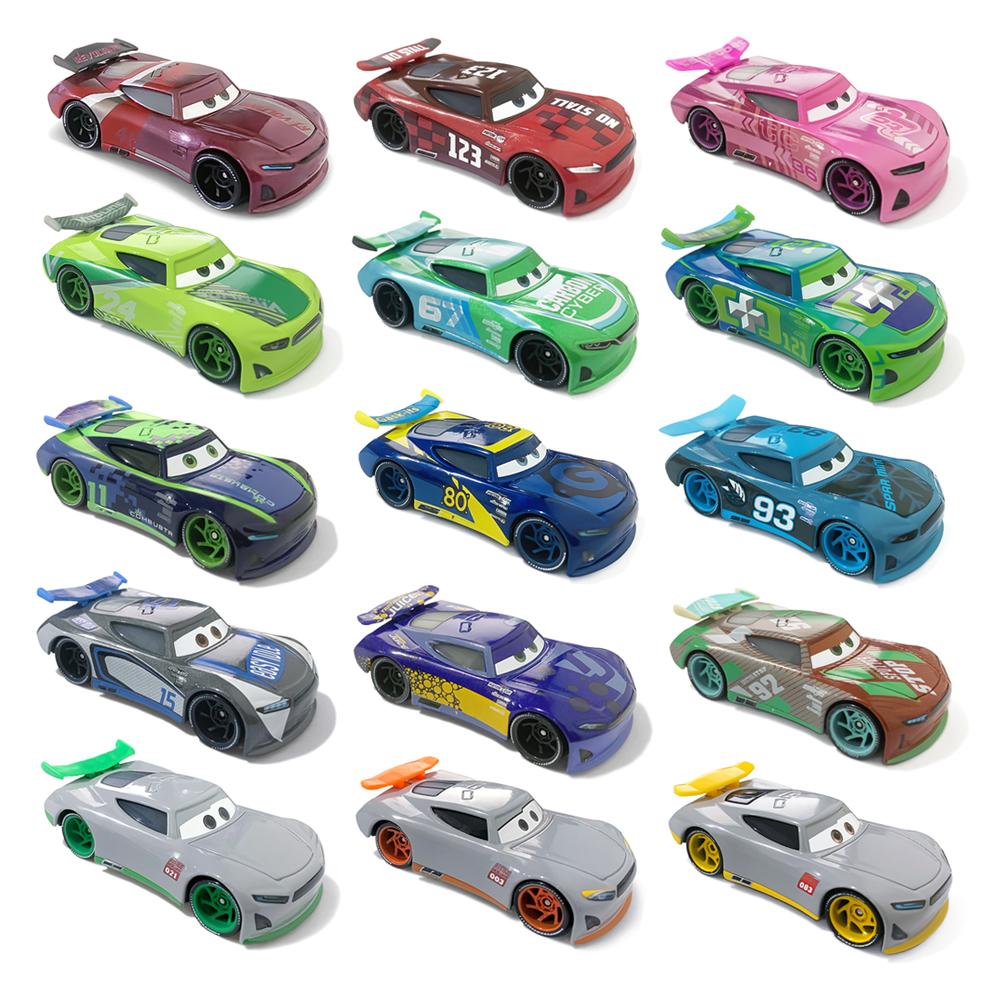Pixar Cars 3 Toys Lightning McQueen 1:55 Diecast New Generation Number Racing Drivers Metal Diecast Alloy Cars Toys Gifts