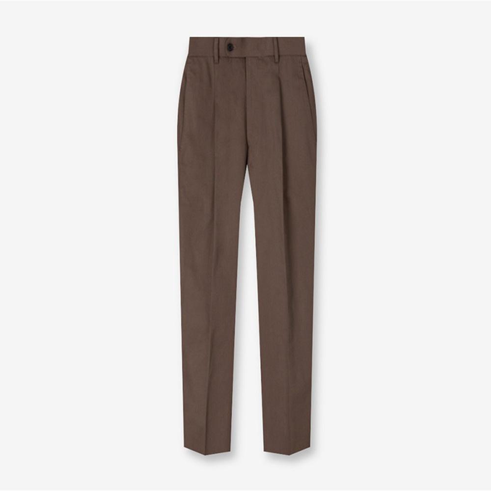 MEVERICK Italian Larusmiani Cotton Pants Brown