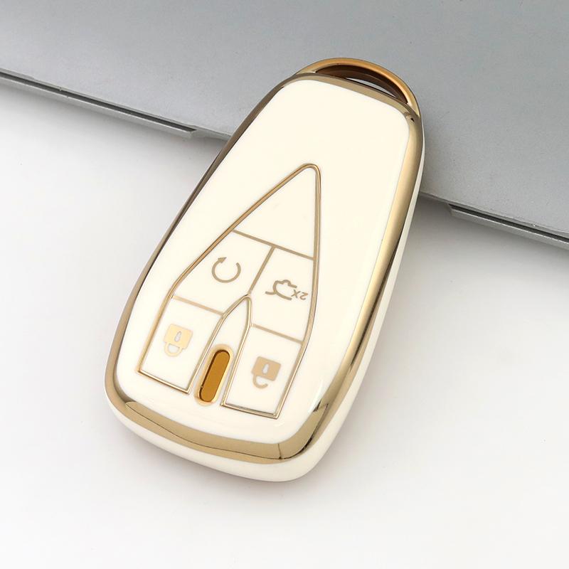 Car Key Case For Changan Cs35 Plus Cs75Plus Cs55 Plus Eado Uni-T Oushang X5 X7 Ev Tpu Key Cover Key Chain Accessories