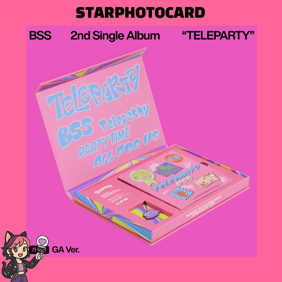 

[READY STOCK] SEVENTEEN BSS - 2nd Single Album TELEPARTY GA VER (PINK)
