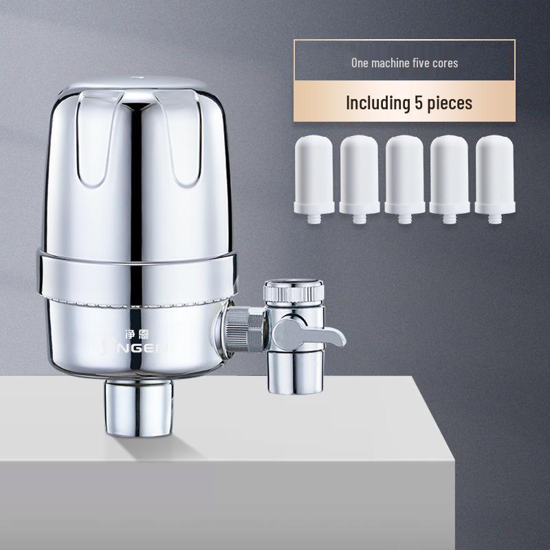 Jing En JN-X10 360° Rotating Water Purifier Faucet Filter with Anti-Splash Bubbler for Kitchen.