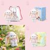 Plush Rabbit Toy With Pp Cotton Filling For Kids Girls Bedtime Sleep Pillow Gift