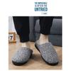 Kids Shoes Unisex Cozy Indoor Slippers Winter Warm Fleece-Lined Cotton Knit Slip-Ons With Non-Slip TPR Sole