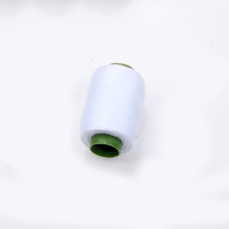 Polyester Sewing Thread Set: White, Black, Colored Threads & Needles for Hand & Embroidery Sewing
