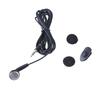 3.5mm in Ear Single-Side Earphones Single Side Corded Headsets Mono Earbud Headphone for Mobile Phones Notebook