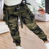 Damenhosen Camouflage-Print Klassisch Knöchelbündchen Lässig Damen Cargohosen für den Alltag