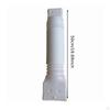 Rain Barrel Connector Hose Rainwater Collection for Courtyard Outdoor Garden White