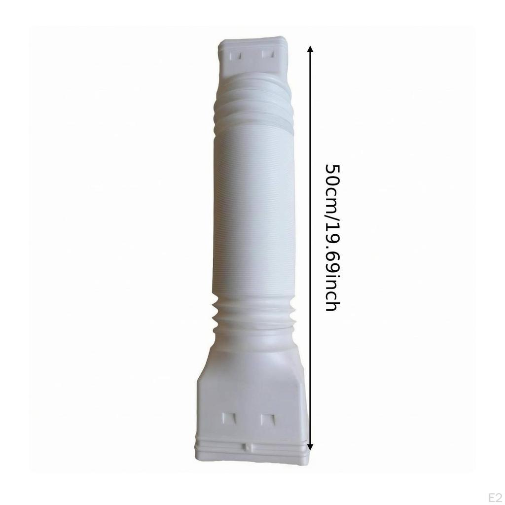 Rain Barrel Connector Hose Rainwater Collection for Courtyard Outdoor Garden White