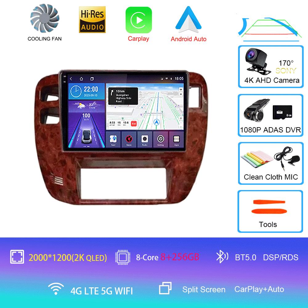 Android 14 Car Radio For For Nissan Patrol 1997-2005 CarPlay Stereo GPS Navigation Multimedia Video Player Autoradio Audio 4G