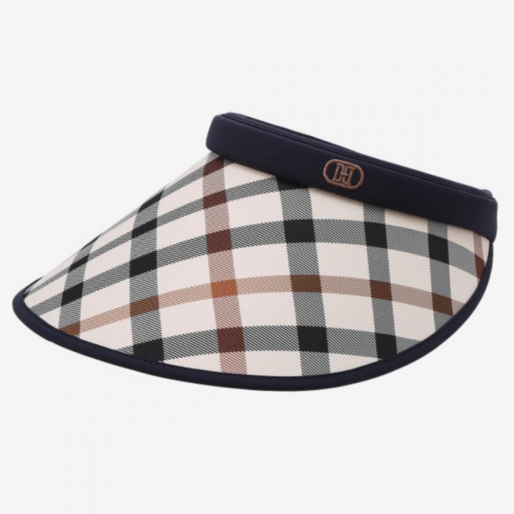 Daks Navy Check Sun Cap Dbhe3e101n2 Single option