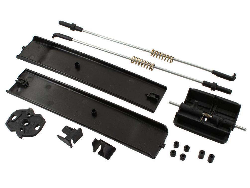 Left or Right Side Sliding Window Glass Latch Cover Set Repair for Volkswagen Transportes T5, T6