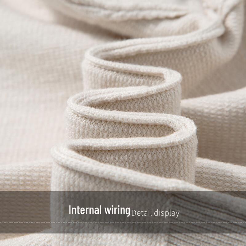 Men's Heavyweight Layered-Look Pullover Sweater