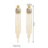 Atoztide Bohemia Abalone Shell Long Tassel Earring For Women Stainess Steel Multiple Style Heart Flower Drop Earring Jewlry Gift
