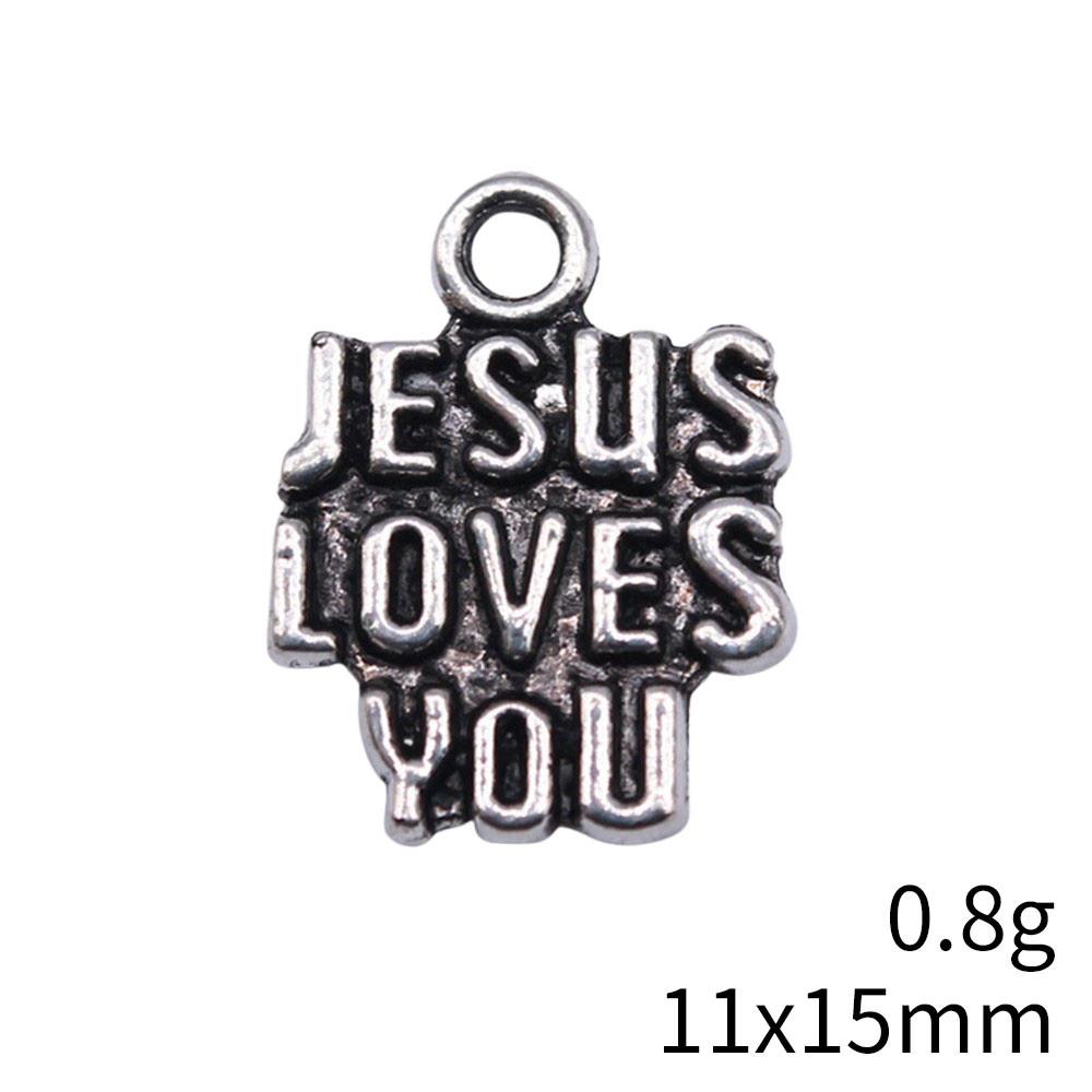 Father's Day Bag Charms For Handbags Jesus Relic Charms Pendant Cheap Things Bracelet Pendant