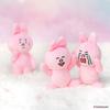 Rabbit Plush Pink Toy Cartoon Cute Doll Backpack Pendant Childrens Gift Holiday