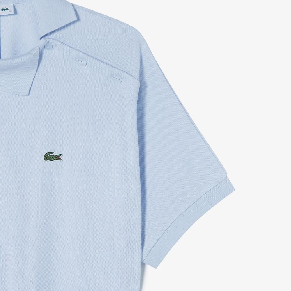 [lacoste] Women's Diagonal Placket Polo Dress EF508E-56GJ2G