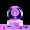 Dandelion Crystal Ball Night Light - Unique Gift for Girls' Birthdays & New Year Ornaments