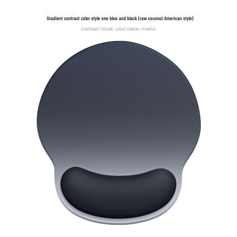 Gradient Silicone Wrist Rest Mouse Pad: Non-Slip, Ergonomic Support for Men & Women, Office Desktop Use