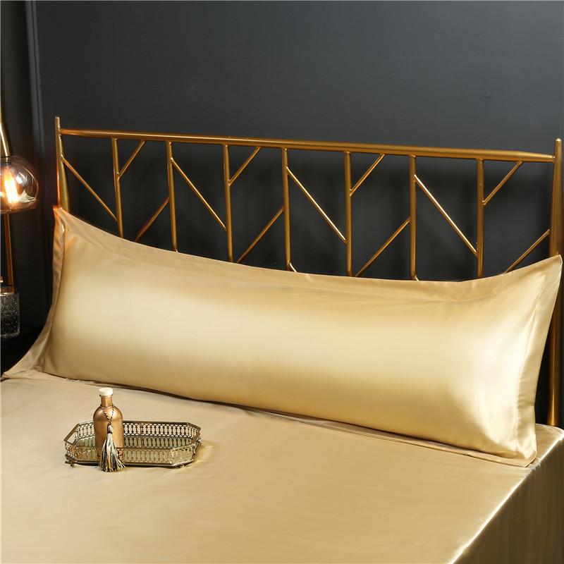 48x120cm /48x150cm Satin  Pillow Case King Queen Soft Top Quality Mulberry Pillowcase