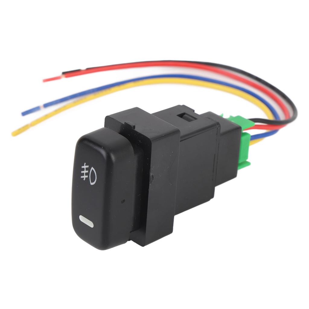 4-poliger 12V Drucktaster-Schalter mit LED-Hintergrundanzeigeleuchten für Nebelscheinwerfer DRL LED-Lichtleiste