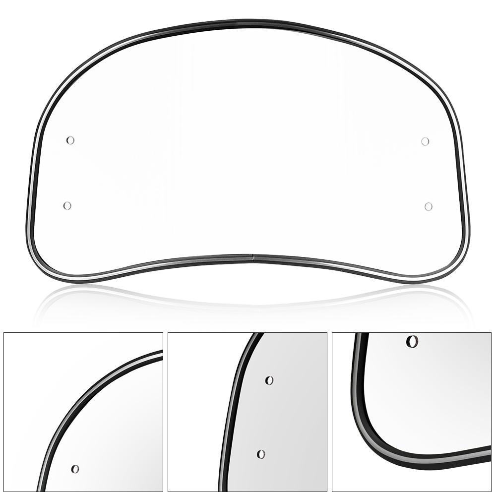 Motorcycle Windshield Universal Scooter Windscreen Wind Deflector Screen Windshield Spoiler Air Deflector
