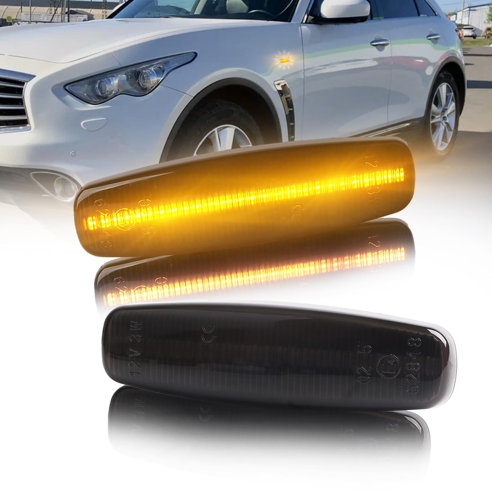 

GemPro y51 Huga Y50 Side Marker Skyline v36 Nissan Y51 Seema Murano Z51 Skyline Fuga Y50 Y51