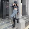 Women's 2023 High-Waisted Slimming Denim Pencil Pants