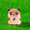 Micro-landscape Glow-in-the-dark Red Panda Cute Animal Figurines Garden Decoration Accessories Car Desktop Resin Small Ornaments