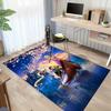 1pc. Disney Tangled Rapunzel Long Hair Boat Rug Carpet for Home Office Chair Cover Outdoor Decoration Giftz049058