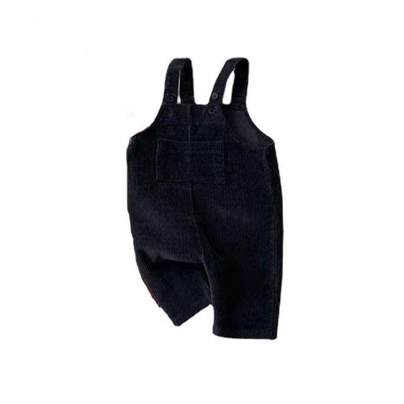 Children's Clothing for Infants Young ChildrenFashion Paired Corduroy Casual Overalls for Both Boys and Girls