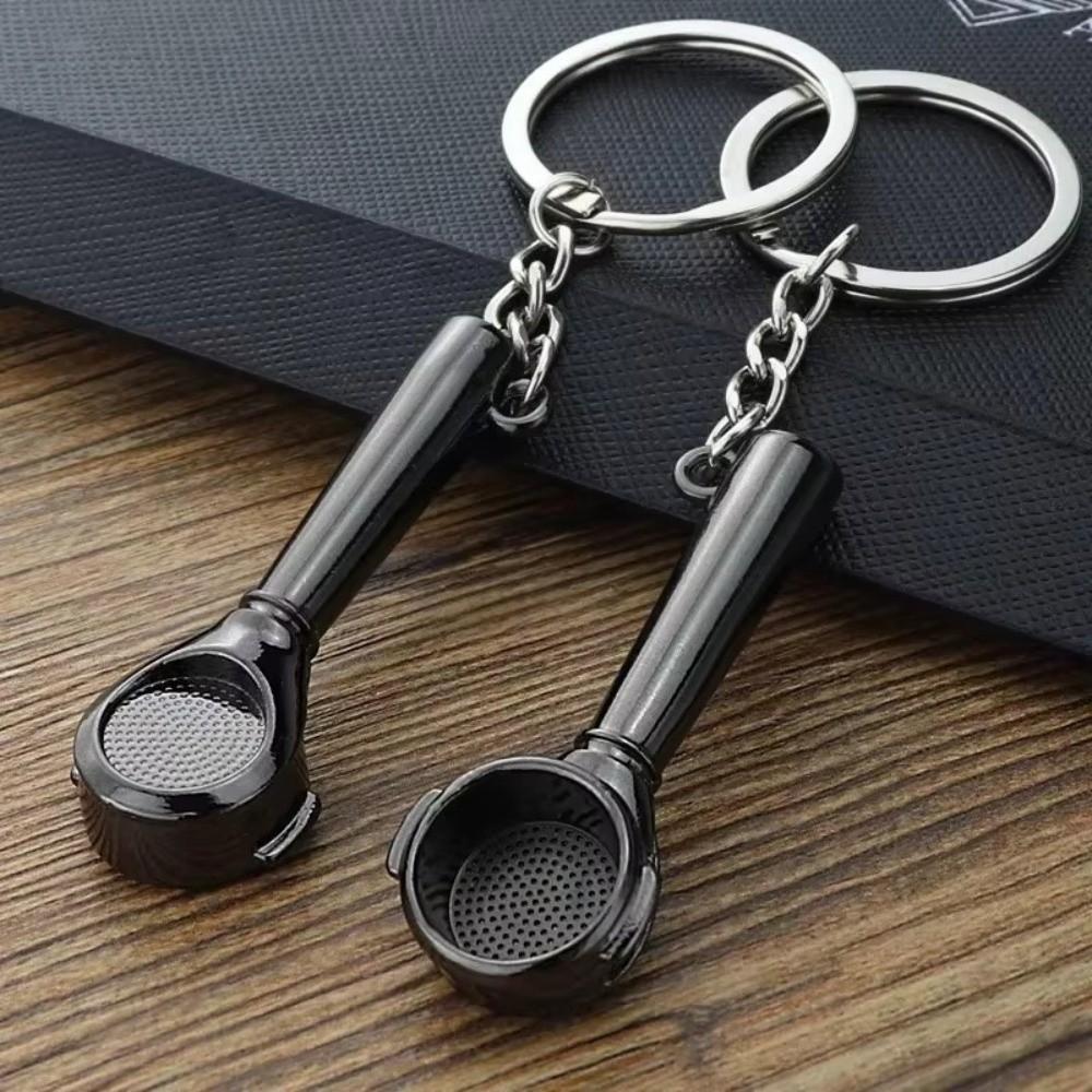 3D Coffee Keychain Mini Size Portafilter Keychain Retro Barista Keychain  Barista Gift