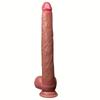 12.2" Extra Long Realistic Dildo – Self-Lubricating Liquid Silicone, Real Skin Texture, Soft & Flexible, No Batteries, Adult Toy for Women