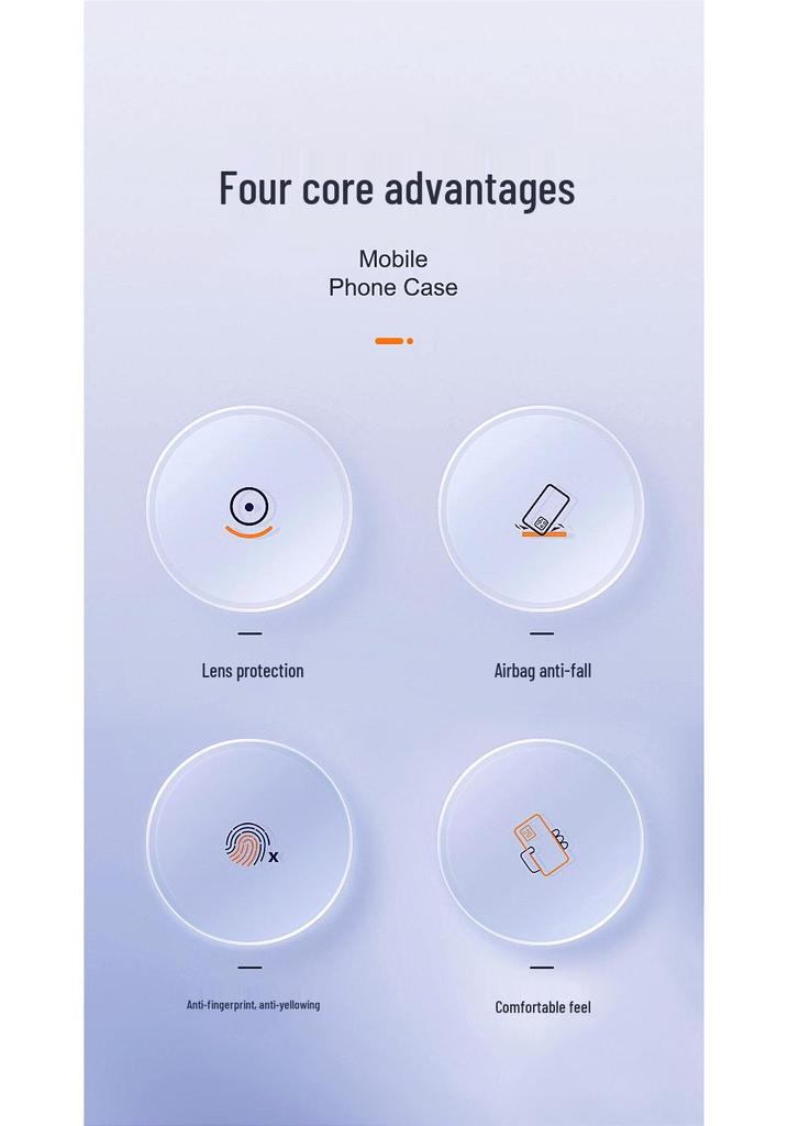 Transparent Soft Shell Case for iPhone 13, 14, 15, 16, and 17: Ultra-Thin, Anti-Fall, Four-Corner Protection
