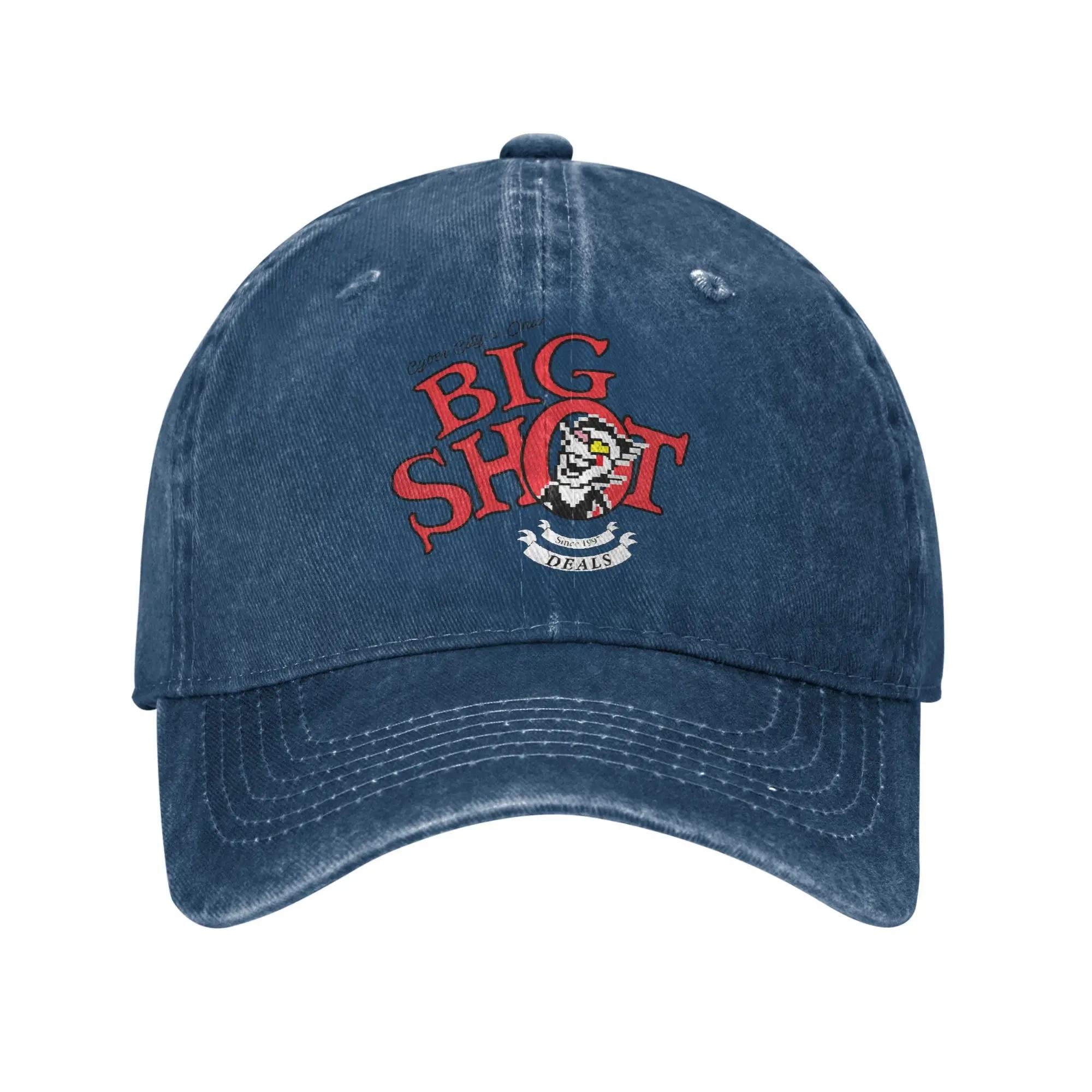 Summer Deltarunes Baseball Cap Sun DRINK BIG SHOT SODA Wholesale Print Washed Trucker Hat Unisex Men Classic Rock Baseball Caps One Size