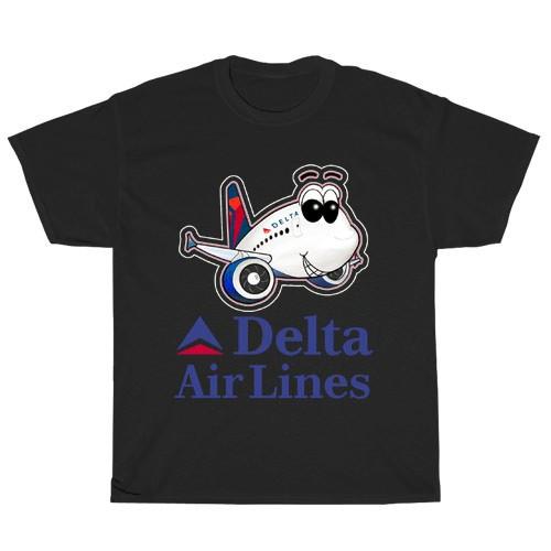 

Delta Air Lines Logo American Men#039;s TShirt Funny Size S to 5XL Unisex T-Shirt S