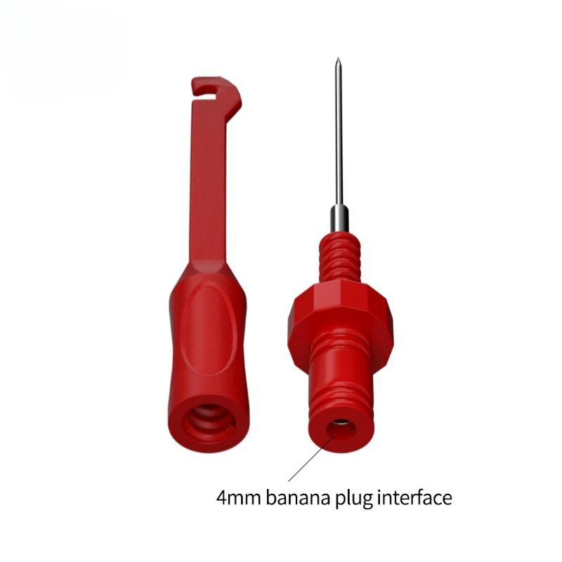 ABAG Cable Clips Piercing Test Clip 4Mm Banana Seat Heavy-Duty Insulation Piercing Probe Automotive Test Clip With Back Probe